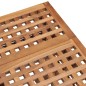 vidaXL Set da Pranzo Giardino Pieghevole 3 pz Cuscino Massello di Teak vidaXL Set da Pranzo Giardino Pieghevole 3 pz Cuscino Massello di Teak