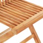 vidaXL Set da Bistrot 3 pz con Cuscini Rosso Vino in Massello di Teak vidaXL Set da Bistrot 3 pz con Cuscini Rosso Vino in Massello di Teak