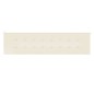 vidaXL Cuscino per Panca Crema 200x50x3 cm in Tessuto Oxford