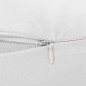 vidaXL Cuscino per Gravidanza a Forma di J 54x(36-43) cm Bianco vidaXL Cuscino per Gravidanza a Forma di J 54x(36-43) cm Bianco