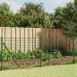 vidaXL Recinzione Metallica con Picchetti Ancoraggio Verde 0,8x25 m vidaXL Recinzione Metallica con Picchetti Ancoraggio Verde 0,8x25 m