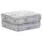 vidaXL Pouf Modulare a 4 Posti Grigio Chiaro in Tessuto vidaXL Pouf Modulare a 4 Posti Grigio Chiaro in Tessuto