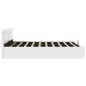 vidaXL Giroletto Contenitore Idraulico LED Bianco Similpelle 180x200cm 
