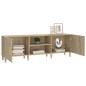Mobile Porta TV Rovere Sonoma 150x30x50 cm Legno Multistrato Mobile Porta TV Rovere Sonoma 150x30x50 cm Legno Multistrato