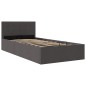 vidaXL Giroletto Idraulico Contenitore Grigio Scuro Tessuto 90x200cm vidaXL Giroletto Idraulico Contenitore Grigio Scuro Tessuto 90x200cm