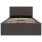 vidaXL Giroletto Idraulico Contenitore Grigio Scuro Tessuto 90x200cm vidaXL Giroletto Idraulico Contenitore Grigio Scuro Tessuto 90x200cm