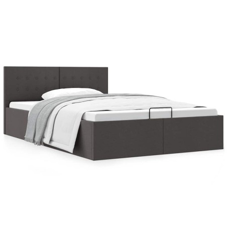vidaXL Giroletto Idraulico Contenitore Grigio Scuro Tessuto 120x200cm 