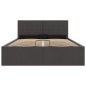 vidaXL Giroletto Idraulico Contenitore Grigio Scuro Tessuto 120x200cm vidaXL Giroletto Idraulico Contenitore Grigio Scuro Tessuto 120x200cm