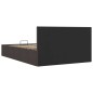 vidaXL Giroletto Idraulico Contenitore Grigio Scuro Tessuto 120x200cm vidaXL Giroletto Idraulico Contenitore Grigio Scuro Tessuto 120x200cm