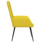 vidaXL Sedia Relax Giallo Senape in Velluto vidaXL Sedia Relax Giallo Senape in Velluto