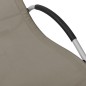 vidaXL Lettini Prendisole 2 pz in Textilene Grigio Talpa e Grigio