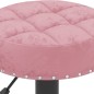 vidaXL Sgabelli da Bar 2 pz Rosa in Velluto vidaXL Sgabelli da Bar 2 pz Rosa in Velluto
