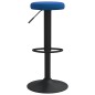 vidaXL Sgabelli da Bar 2 pz Blu in Velluto vidaXL Sgabelli da Bar 2 pz Blu in Velluto