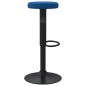 vidaXL Sgabelli da Bar 2 pz Blu in Velluto vidaXL Sgabelli da Bar 2 pz Blu in Velluto