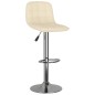 vidaXL Sgabelli da Bar 2 pz Crema in Tessuto vidaXL Sgabelli da Bar 2 pz Crema in Tessuto