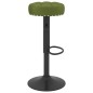 vidaXL Sgabelli da Bar 2 pz Verde Chiaro in Velluto vidaXL Sgabelli da Bar 2 pz Verde Chiaro in Velluto