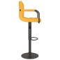 vidaXL Sgabello da Bar Giallo Senape in Tessuto vidaXL Sgabello da Bar Giallo Senape in Tessuto