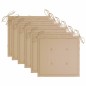 vidaXL Sedie da Giardino Pieghevoli 6pz con Cuscini in Massello Acacia vidaXL Sedie da Giardino Pieghevoli 6pz con Cuscini in Massello Acacia