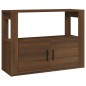 Credenza Rovere Marrone 80x30x60 cm in Legno Multistrato Credenza Rovere Marrone 80x30x60 cm in Legno Multistrato