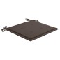 vidaXL Sedie da Giardino Cuscini Grigio Talpa 6 pz in Massello di Teak vidaXL Sedie da Giardino Cuscini Grigio Talpa 6 pz in Massello di Teak