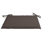 vidaXL Sedie da Giardino Cuscini Grigio Talpa 6 pz in Massello di Teak vidaXL Sedie da Giardino Cuscini Grigio Talpa 6 pz in Massello di Teak