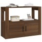 Credenza Rovere Marrone 80x30x60 cm in Legno Multistrato Credenza Rovere Marrone 80x30x60 cm in Legno Multistrato