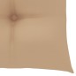 vidaXL Sedie da Giardino con Cuscini Beige 6 pz in Massello di Teak vidaXL Sedie da Giardino con Cuscini Beige 6 pz in Massello di Teak