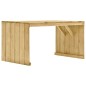 vidaXL Set Pranzo da Giardino 7pz con Cuscini Legno di Pino Impregnato vidaXL Set Pranzo da Giardino 7pz con Cuscini Legno di Pino Impregnato
