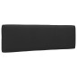vidaXL Divano Centrale da Giardino Pallet Legno Pino Impregnato Nero vidaXL Divano Centrale da Giardino Pallet Legno Pino Impregnato Nero
