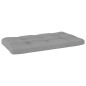 vidaXL Divano Centrale da Giardino Pallet Legno Pino Impregnato Bianco vidaXL Divano Centrale da Giardino Pallet Legno Pino Impregnato Bianco