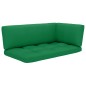 vidaXL Divano a 2 Posti su Pallet con Cuscini Pino Impregnato Bianco vidaXL Divano a 2 Posti su Pallet con Cuscini Pino Impregnato Bianco