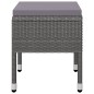 vidaXL Set Mobili da Pranzo per Giardino 5 pz Grigio vidaXL Set Mobili da Pranzo per Giardino 5 pz Grigio
