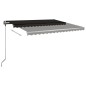 vidaXL Tenda da Sole Manuale Autoportante 450x300 cm Antracite vidaXL Tenda da Sole Manuale Autoportante 450x300 cm Antracite