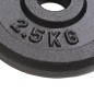 Dischi per Pesi 8 pz 8x2,5 kg in Ghisa Dischi per Pesi 8 pz 8x2,5 kg in Ghisa