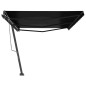 vidaXL Tenda da Sole Autoportante Manuale 600x300 cm Antracite