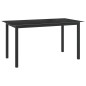vidaXL Set Mobili da Pranzo da Giardino 7 pz in Alluminio Nero vidaXL Set Mobili da Pranzo da Giardino 7 pz in Alluminio Nero