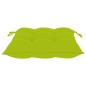 vidaXL Sedie da Giardino e Cuscini Verde Brillante 8 pz Massello Teak vidaXL Sedie da Giardino e Cuscini Verde Brillante 8 pz Massello Teak