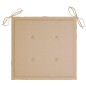 vidaXL Sedie da Giardino 6 pz con Cuscini in Legno Massello di Teak vidaXL Sedie da Giardino 6 pz con Cuscini in Legno Massello di Teak