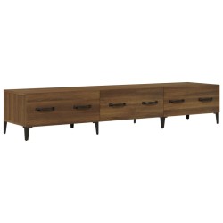 Mobile TV Rovere Marrone 150x34,5x30 cm in Legno Multistrato
