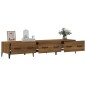 Mobile TV Rovere Marrone 150x34,5x30 cm in Legno Multistrato Mobile TV Rovere Marrone 150x34,5x30 cm in Legno Multistrato