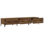 Mobile TV Rovere Marrone 150x34,5x30 cm in Legno Multistrato Mobile TV Rovere Marrone 150x34,5x30 cm in Legno Multistrato