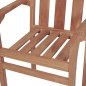 vidaXL Sedie da Giardino Impilabili con Cuscini 4 pz Massello di Teak vidaXL Sedie da Giardino Impilabili con Cuscini 4 pz Massello di Teak