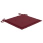 vidaXL Sedie da Giardino Impilabili con Cuscini 8 pz Massello di Teak vidaXL Sedie da Giardino Impilabili con Cuscini 8 pz Massello di Teak