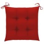 vidaXL Sedie da Giardino Pieghevoli 8 pz con Cuscini Massello Acacia vidaXL Sedie da Giardino Pieghevoli 8 pz con Cuscini Massello Acacia