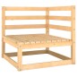 vidaXL Set Divani da Giardino 9 pz in Legno Massello di Pino vidaXL Set Divani da Giardino 9 pz in Legno Massello di Pino