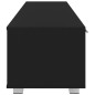 Mobile Porta TV Nero 140x40x35 cm Legno Multistrato Mobile Porta TV Nero 140x40x35 cm Legno Multistrato