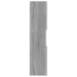 Armadietto Bagno Grigio Sonoma 30x30x130cm in Legno Multistrato Armadietto Bagno Grigio Sonoma 30x30x130cm in Legno Multistrato