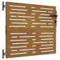 vidaXL Cancello da Giardino 85x75 cm Acciaio Corten Design Quadrato vidaXL Cancello da Giardino 85x75 cm Acciaio Corten Design Quadrato