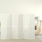 vidaXL Divisorio Pieghevole 6 Pannelli Stile Giapponese 240x170 Bianco vidaXL Divisorio Pieghevole 6 Pannelli Stile Giapponese 240x170 Bianco