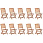 vidaXL Set da Pranzo da Giardino 11 pz 280x90x75 cm Massello di Acacia vidaXL Set da Pranzo da Giardino 11 pz 280x90x75 cm Massello di Acacia